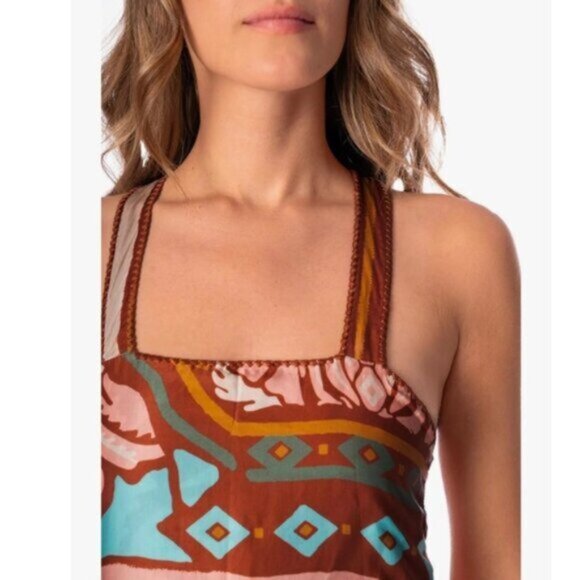 NWT Maaji Garden Engraving Adelina Boho Maxi Dress - Picture 5 of 15